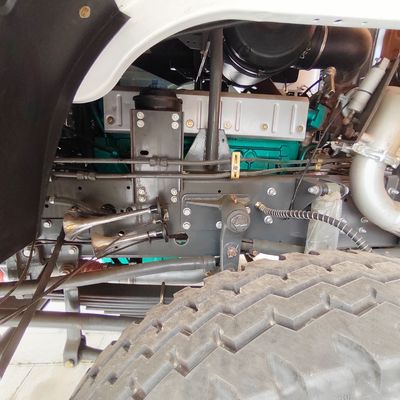 12 rodas de 60 toneladas de volante manual Euro2 Diesel 371HP-375HP camião de volante de descarga para trabalho pesado