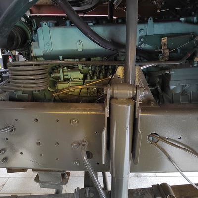 12 rodas de 60 toneladas de volante manual Euro2 Diesel 371HP-375HP camião de volante de descarga para trabalho pesado