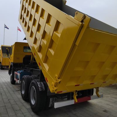 Carrinho de segunda mão 6X4 6X6 371HP-375HP 10 pneus 20m3 com 11m*2.55m*3.45m Tamanho