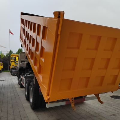 Direção hidráulica camião de descarga usado 6X4 Shacman Tipper H3000 com chassi Sinotruk