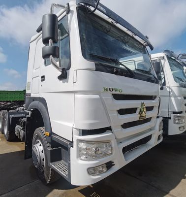 Trator com depósito de combustível de 1000L e cadeira de suspensão aerodinâmica com certificado ECE 371HOWO