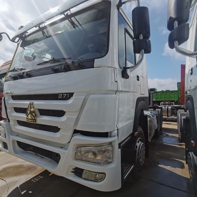 ZZ4257N3247E1H Venda de cabeça de tractor a gasolina com assento de suspensão de ar e tanque de combustível de 1000L