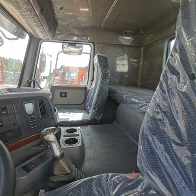 ZZ4257N3247E1H Venda de cabeça de tractor a gasolina com assento de suspensão de ar e tanque de combustível de 1000L