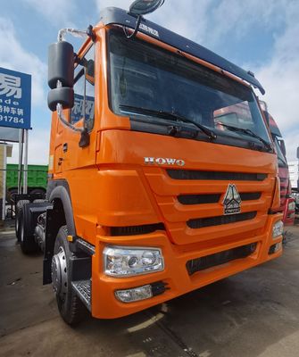 Pedido personalizado de caminhão-trator diesel usado com suspensão aérea