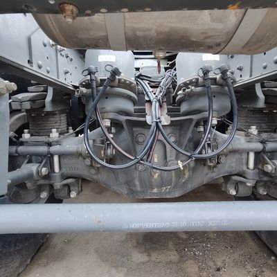 ZZ4257N3247E1H 31-40t Caminhão pesado usado com tanque de combustível de 1000L e assento de suspensão pneumática