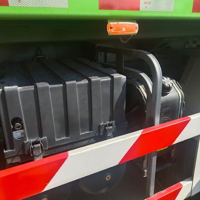 Estilo de elevação frontal Delong M3000s camião de descarga para descarga fácil e rápida