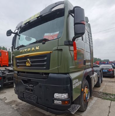 Caminhão Shacman Tipper com transmissão manual 400L Tanque de combustível e design de pneu sem tubo
