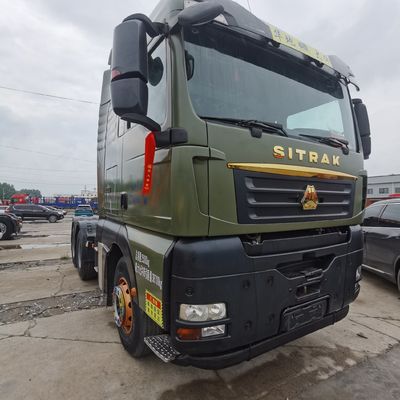 DOT certificado 480HP Motor e assento de suspensão aérea para caminhão tractor de reboque potente