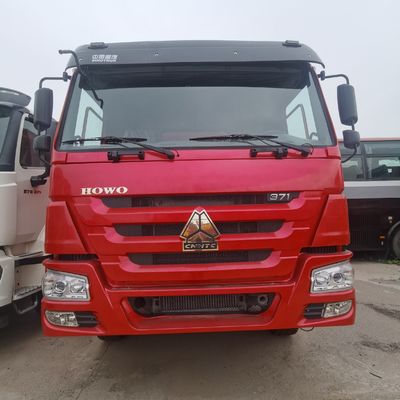 Direção hidráulica Sinotruck camião de descarga usado com Hovo 6X4 LHD e construção de pneus