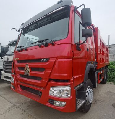 Sinotruck Tipper camião de descarga usado com direção assistida e pneus pagamento completo