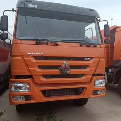 Sinotruk Chassis 371HP Direção hidráulica camião de descarga pesado com assistência de energia