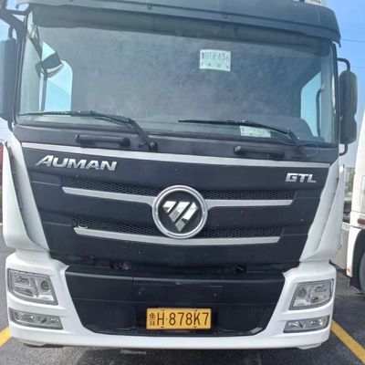 Custo do transporte Caminhão de descarga Semirreboque com tanque de combustível de 400L e assento de suspensão de ar