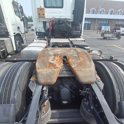 Custo do transporte Caminhão de descarga Semirreboque com tanque de combustível de 400L e assento de suspensão de ar