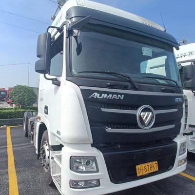 Caminhão de transporte de carga pesada de direção hidráulica conveniente para reboque de semi-reboque