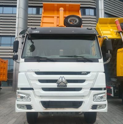 Estilo de elevação frontal Tipo de descarga de carga pesada HOWO 371HP Carrinho de descarga com personalização