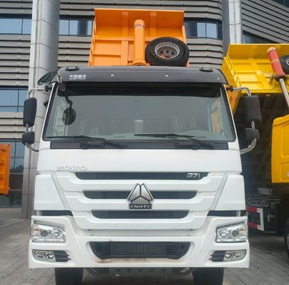 8x4 Transmissão manual HOWO 371HP camião de descarga pesado para ambientes de trabalho difíceis
