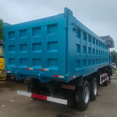 6 meses Serviço pós-venda Caminhão pesado HOWO 8X4 Com caixa de carga de aço carbono