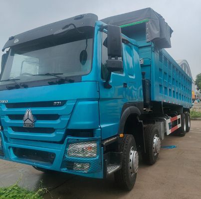 Design de pneus sem tubos Heavy Duty HOWO 8X4 Dump Truck para transporte de cargas viradas