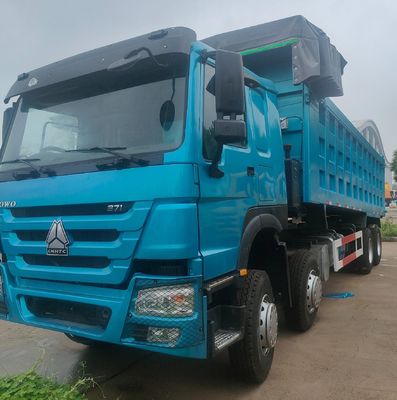 Sistema hidráulico de direção e assistência de potência US HOWO 8X4 camião de descarga para terrenos difíceis