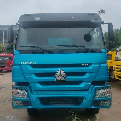 Caminhões de descarga pesados HOWO 6X4 e 8X4 com transmissão manual para projetos de construção