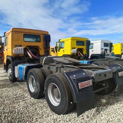 2024 Modelo 371HOWO Trator diesel Pagamento inicial Suspensão aérea Capacidade de reboque do banco