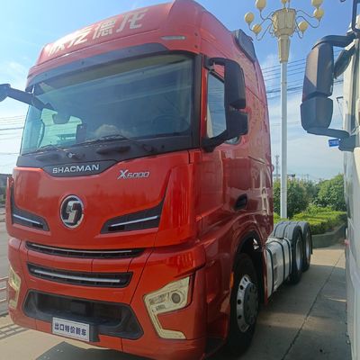 Caminhão-trator diesel pesado Delong X6000 com assento de suspensão pneumática de 1000L e 6 meses