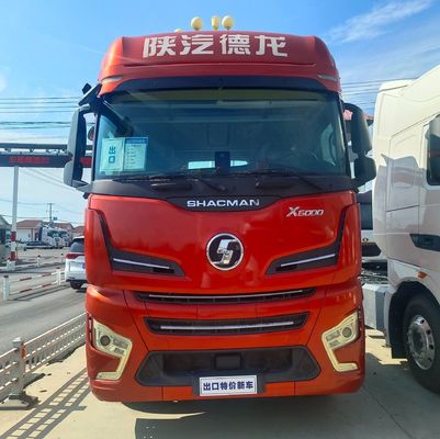 Caminhão pesado a diesel Delong X6000 1000L Tanque de combustível Semi-reboque de reboque com 5 lugares
