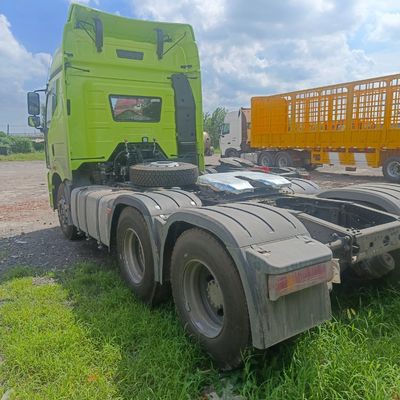 6 meses Camião-trator diesel 6X4 J6p420HP com tanque de combustível de 400L Euro 5 Norma de emissões