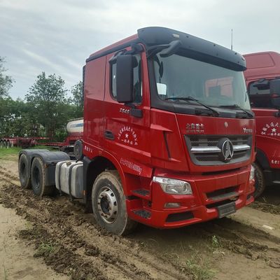 6X4 roda motriz Beiben Trator para transporte de carga de tração de carga pesada Capacidade de carga 31-40t