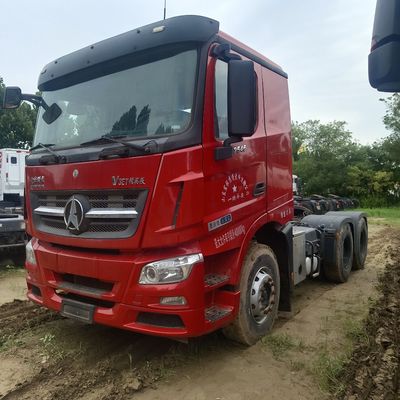 6X4 roda motriz Beiben Trator para transporte de carga de tração de carga pesada Capacidade de carga 31-40t