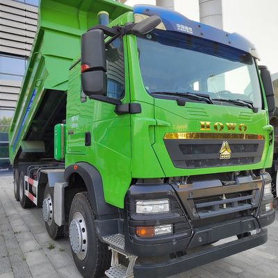 Pneus HOWO Tx 6X4 8X4 10/12 Rodas Tipper caminhão de mineração caminhão de descarga com Hyva Front Lifting