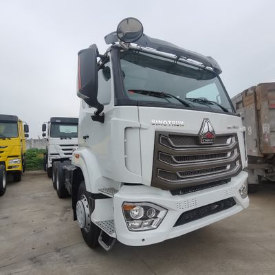 Shacman Suspensão Aérea Trator pesado com tanque de combustível de 400L Diesel Moeda dos EUA