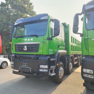 Sitrak Shacman 8X4 12 Rodas Dump Tipper Trucks Personalização e transmissão manual