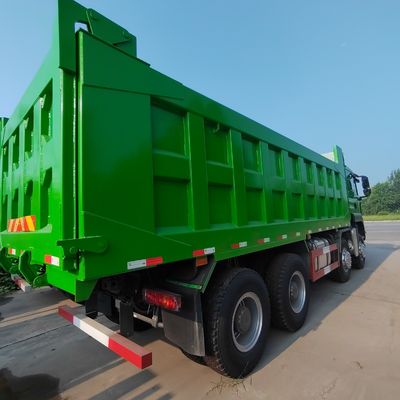 Sitrak Shacman 8X4 12 Rodas Dump Tipper Trucks Personalização e transmissão manual
