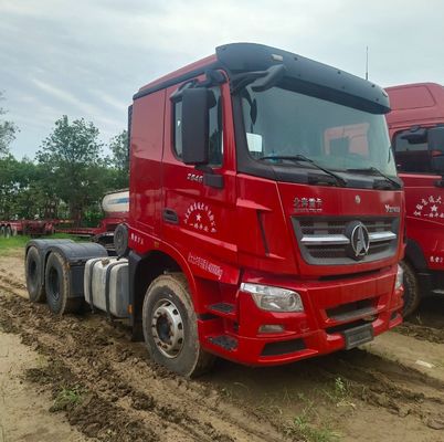 Desenho de pneus sem tubo Beiben 6X4 500HP caminhão-trator com direção hidráulica