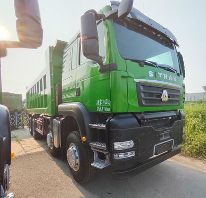 371HP 6X4 Sinotruk Tipper Truck para transporte suave de cargas pesadas na Etiópia