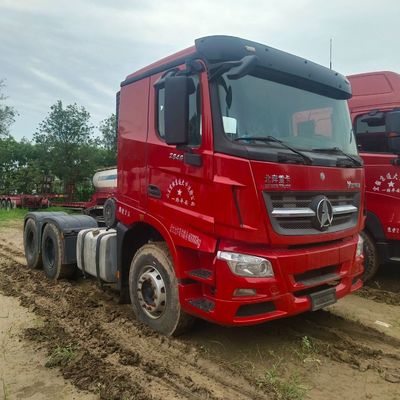 500HP Trator Beiben 6X4 caminhão pesado para transporte de tração em chassi Sinotruk