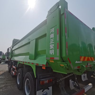 Foton 8X4 Caminhão de descarga usado com assento de suspensão aérea Auman Caminhão de descarga trabalho pesado