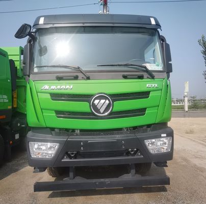 Foton Dump Truck com assento de suspensão de ar confortável e caixa de carga de aço carbono