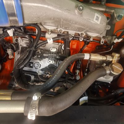 Caminhão de descarga usado com suspensão a ar da Daimler Foton Pacote Peso bruto 15500.000kg