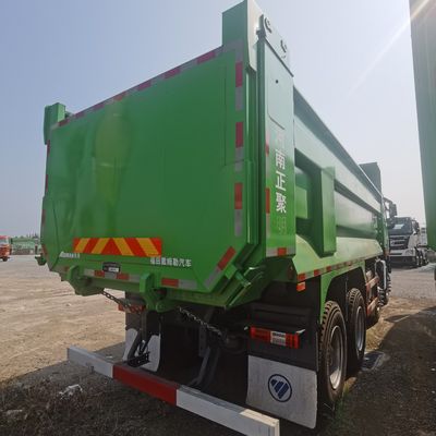 Transmissão manual Tipo de caminhão-trator Auman com suspensão a ar Modelo de camião-dump usado