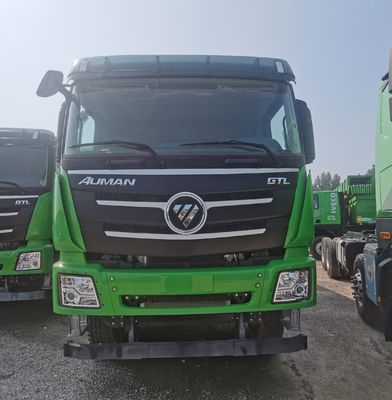 Caixa de carga de aço carbono Foton Auman camião de descarga usado com tanque de combustível de 1000L e custo de envio