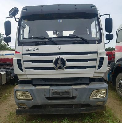 Beiben 6x4 caminhão usado 420HP caminhão pesado com direção hidráulica e desempenho