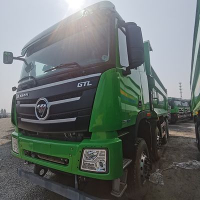 Suspensão aérea confortável 31-40t Transmissão manual Foton Dump Truck para trabalho pesado