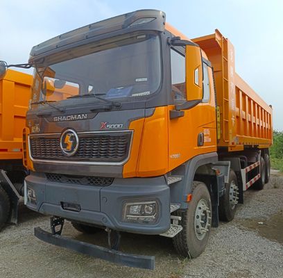 Shaanxi Automobile Delong 8X4 12 Wheel Mining Dump Truck com capacidade de motor de 470 HP