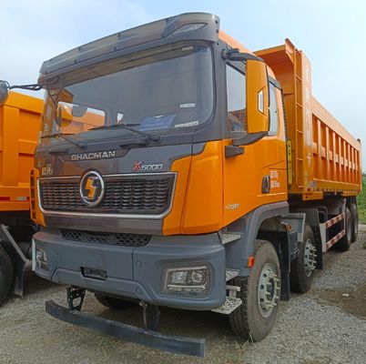 Certificado ISO Delong 8X4 12 Wheel Mining Dump Truck 470HP para transporte pesado
