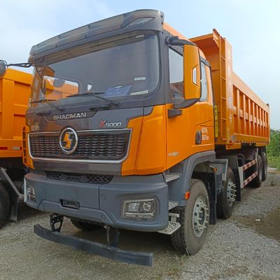 Automóvel sem tubo Shaanxi Delong 8X4 12 rodas transporte de mineração camião de descarga