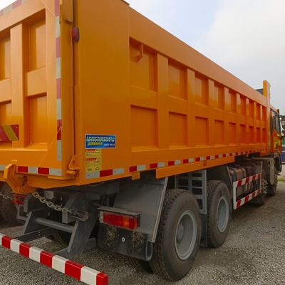 Automóvel sem tubo Shaanxi Delong 8X4 12 rodas transporte de mineração camião de descarga