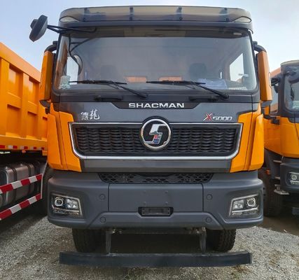 Sinotruk Delong Dump Truck 8X4 com direção hidráulica e capacidade de motor potente
