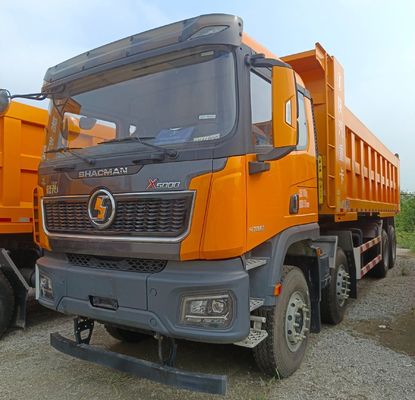 Estilo de elevação frontal 470HP Caminhão de descarga com direção de assistência e tipo de descarga